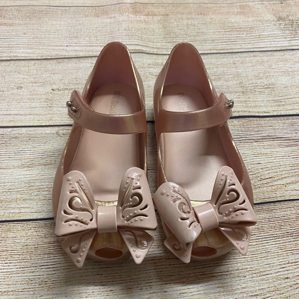 ✨ HP ✨ Mini Melissa Ultagirl Bow Mary Jane Flat